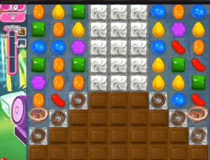Candy crush saga android chocolate