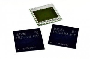 samsung  8Gb LPDDR4 mobile DRAM chip