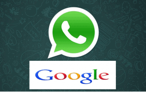 Whatsapp google