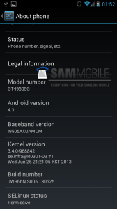 Android 4.3 screenshot 1