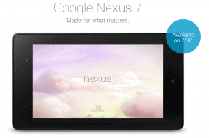 Google nexus 7
